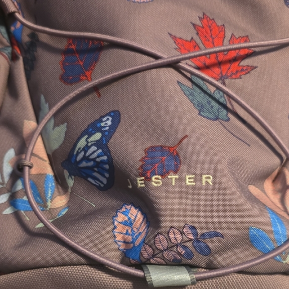 Colorful Leaf Pattern Backpack - Picture 2 of 7